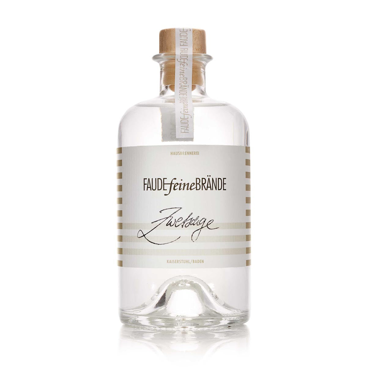 Faude Feine Brände Zwetschge aus Sasbach am Kaiserstuhl  (1 x 0,5l) 40%