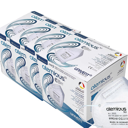 atemious X2  FFP2 Atemschutzmaske Made in Germany einzeln oder lose verpackt