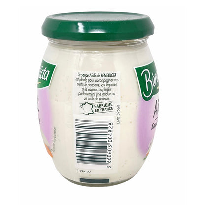 Bénédicta Aïoli Sauce à l'Ail (260g) – Mediterraner Genuss mit Knoblauchmayonnaise