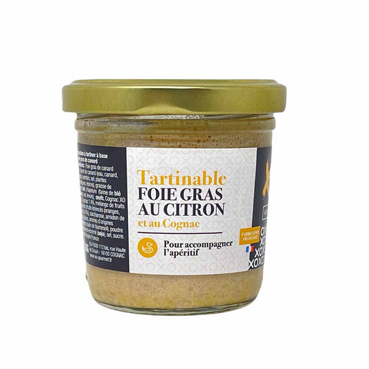 XO GOURMET Enten Foie Gras mit Zitrone und Cognac: Exquisite französische Delikatesse