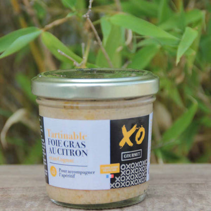XO GOURMET Enten Foie Gras mit Zitrone und Cognac: Exquisite französische Delikatesse