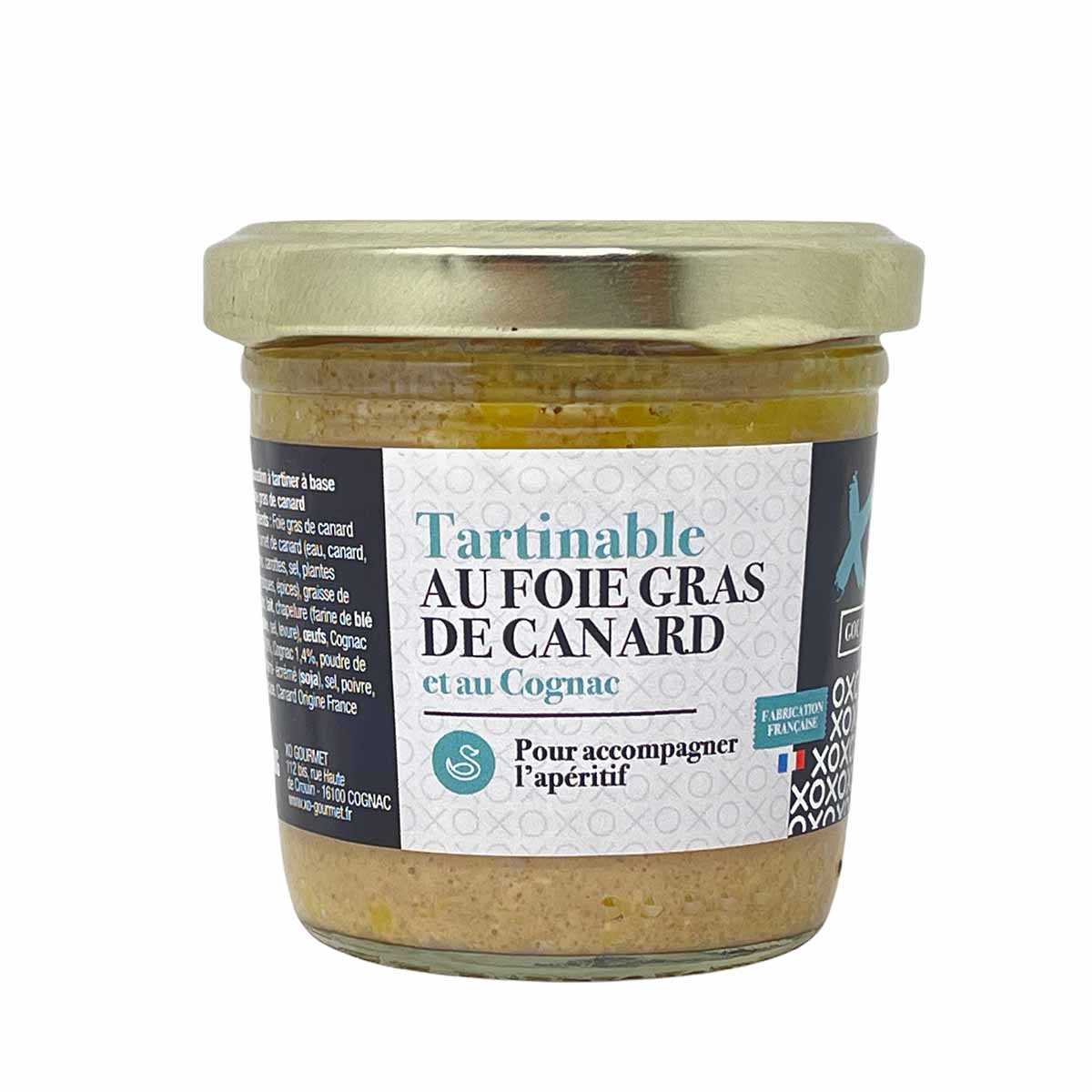 XO GOURMET Enten Foie Gras mit Cognac: Luxuriöser Genuss aus Frankreich