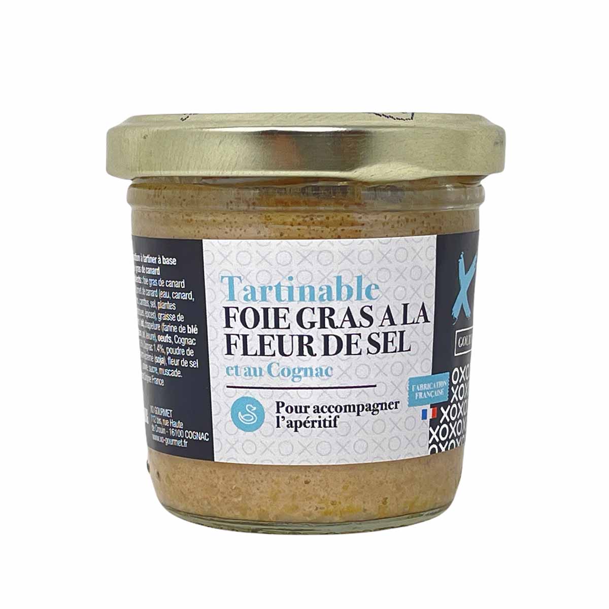 XO GOURMET Enten Foie Gras mit Fleur de Sel und Cognac: Exquisite Delikatesse