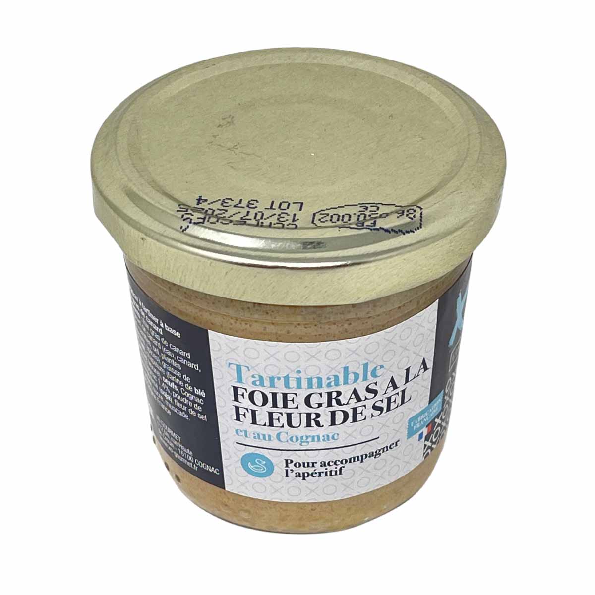 XO GOURMET Enten Foie Gras mit Fleur de Sel und Cognac: Exquisite Delikatesse