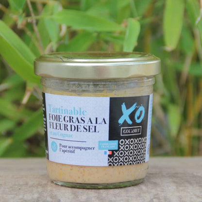 XO GOURMET Enten Foie Gras mit Fleur de Sel und Cognac: Exquisite Delikatesse