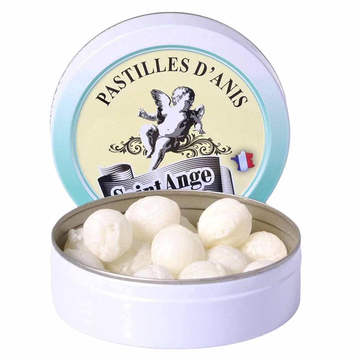 Saint-Ange Anis-Pastillen – Handgefertigte Anis-Pastillen aus Frankreich, 50g