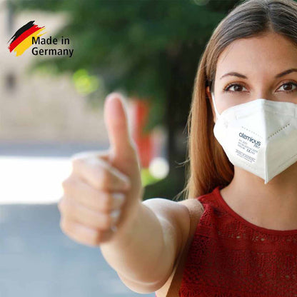 atemious ULTIMATE 2+  Medizinische Atemschutzmaske - Mit Komfort-Kopfbändern für druckfreies Tragen