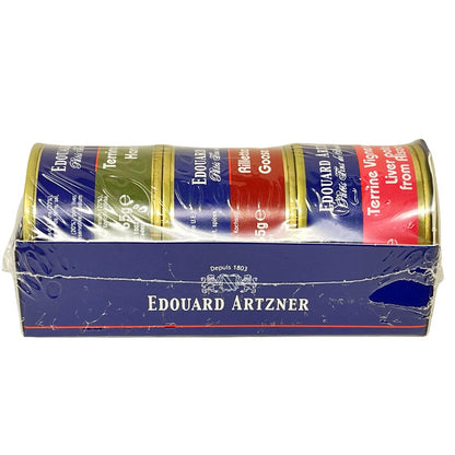 Edouard Artzner: 3 Exquisite Terrinen-Auswahl aus dem Elsass