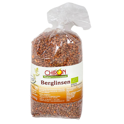 *MHD 29.10.2023* CHIRON Naturdelikatessen Bio Berglinsen kbA 500 Gramm