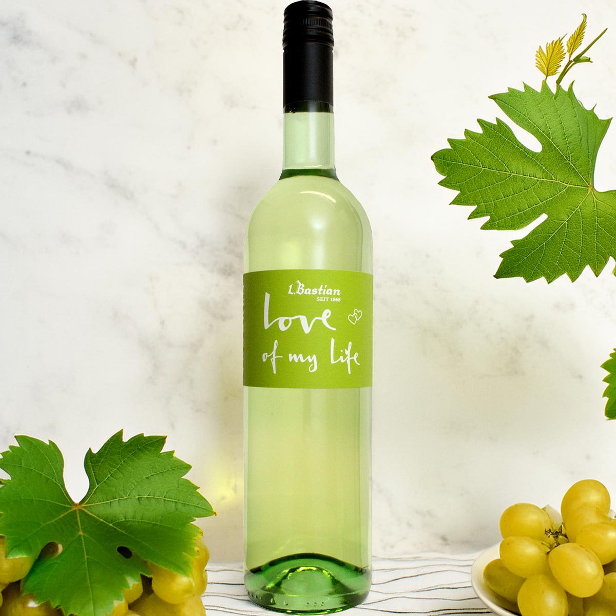 Entdecken Sie den exquisiten Weißwein: LOVE of my LIFE - trocken, 0,75L