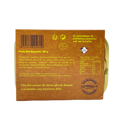 Sardinen Le Fleuré in Zitronenmarinade: Erfrischender Meeresgenuss für Feinschmecker