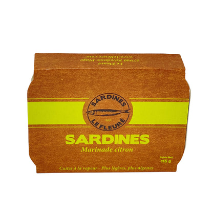 Sardinen Le Fleuré in Zitronenmarinade: Erfrischender Meeresgenuss für Feinschmecker