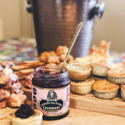 Haynes Gourmet Candied Jalapeno Cranberry - Süß-würzige Jalapeños mit Preiselbeernote