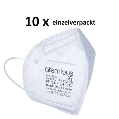 atemious X5 FFP2 Atemschutzmaske Made in Germany mit deutschem Zertifikat CE0757