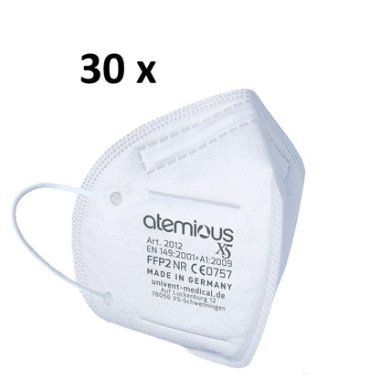 atemious X5 FFP2 Atemschutzmaske Made in Germany mit deutschem Zertifikat CE0757