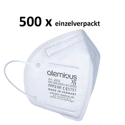 atemious X5 FFP2 Atemschutzmaske Made in Germany mit deutschem Zertifikat CE0757