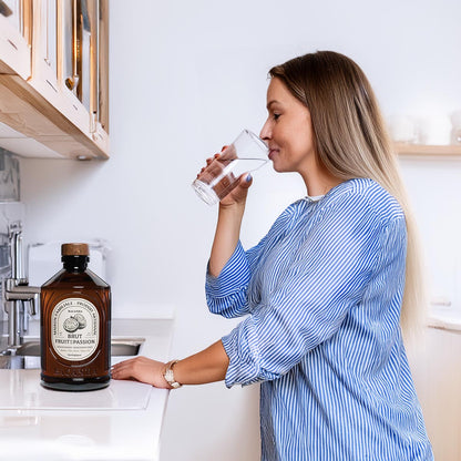 Bacanha Sirop Brut Fruit de la Passion Bio 400ml – Bio-Passionsfrucht-Sirup