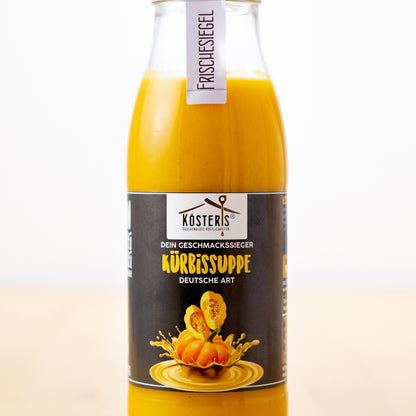 Kösters Köstlichkeiten Kürbis Suppe deutsche Art im Glas 480 ml