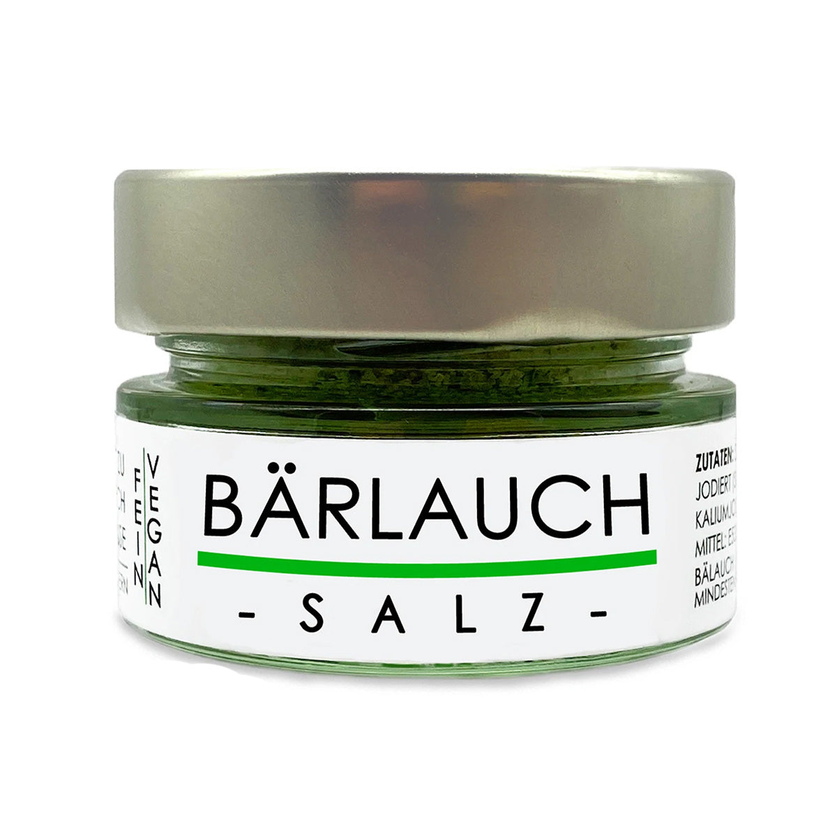 my herbs Bärlauch Salz - Alpensalz verfeinert mit Bärlauch 80 Gramm im Glas