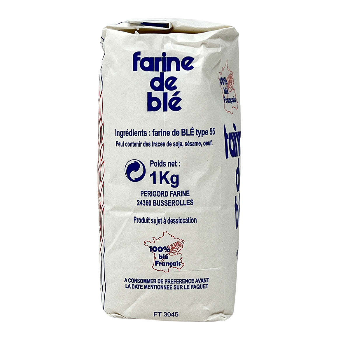 Farine De Blé  Weizenmehl T55 (550er) aus Frankreich 1KG