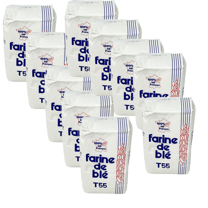 Farine De Blé  Weizenmehl T55 (550er) aus Frankreich 10 x 1KG