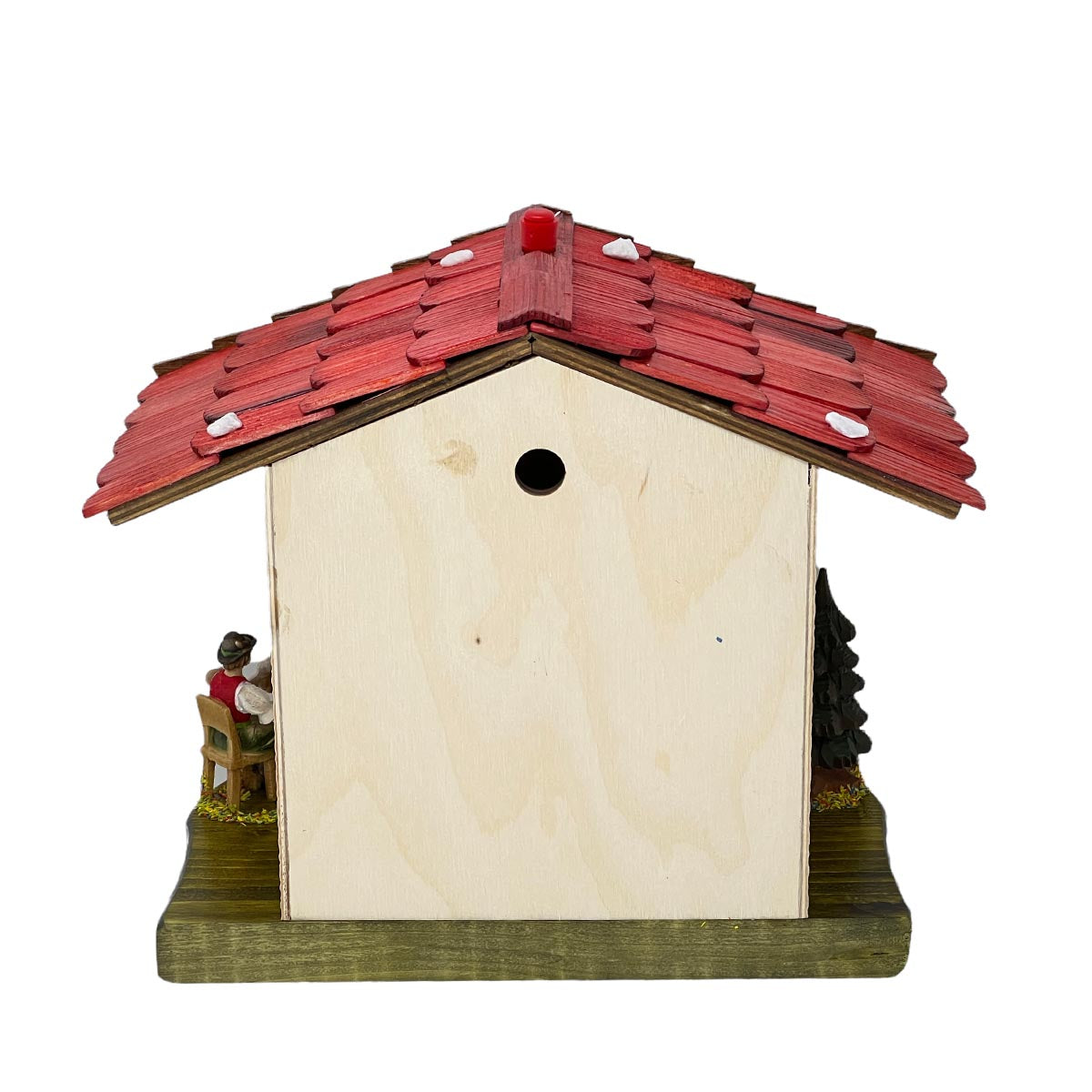 Authentische Schwarzwald Wetterstation: Handgefertigt, 22 cm, FeineHeimat