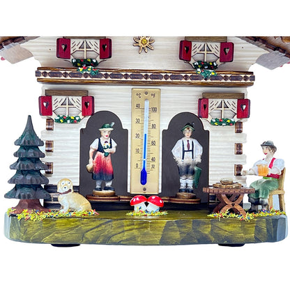 Authentische Schwarzwald Wetterstation: Handgefertigt, 22 cm, FeineHeimat