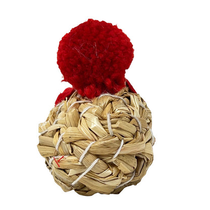 Traditioneller Schwarzwälder Mini Strohschuh, handgefertigt in Gutach, Paar