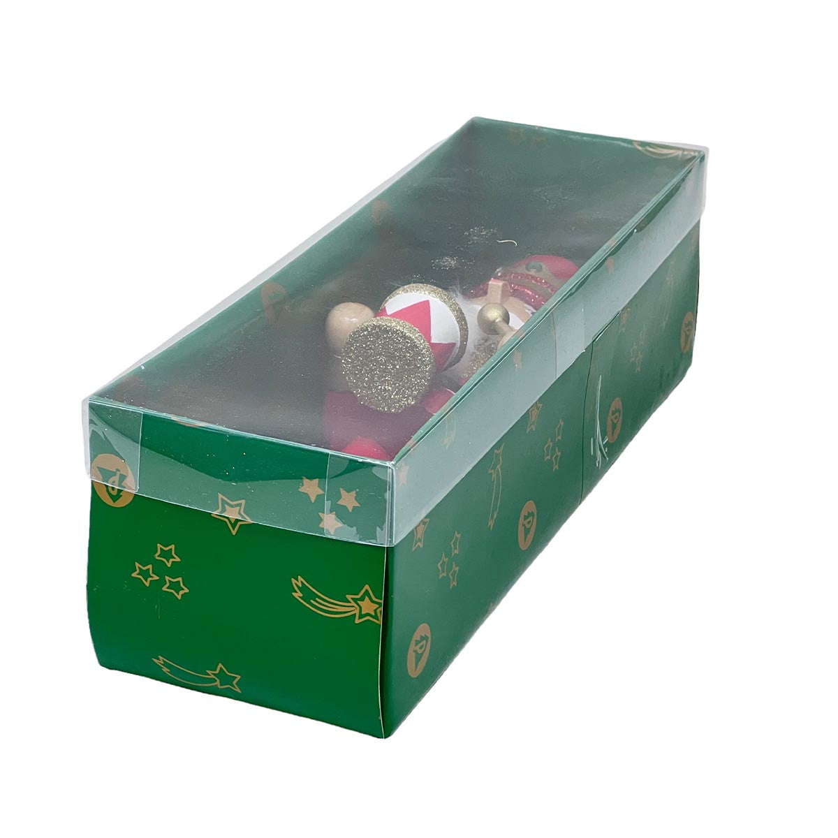 FeineHeimat Nussknacker König mit Trommel - 25 cm, Aus dem Schwarzwald