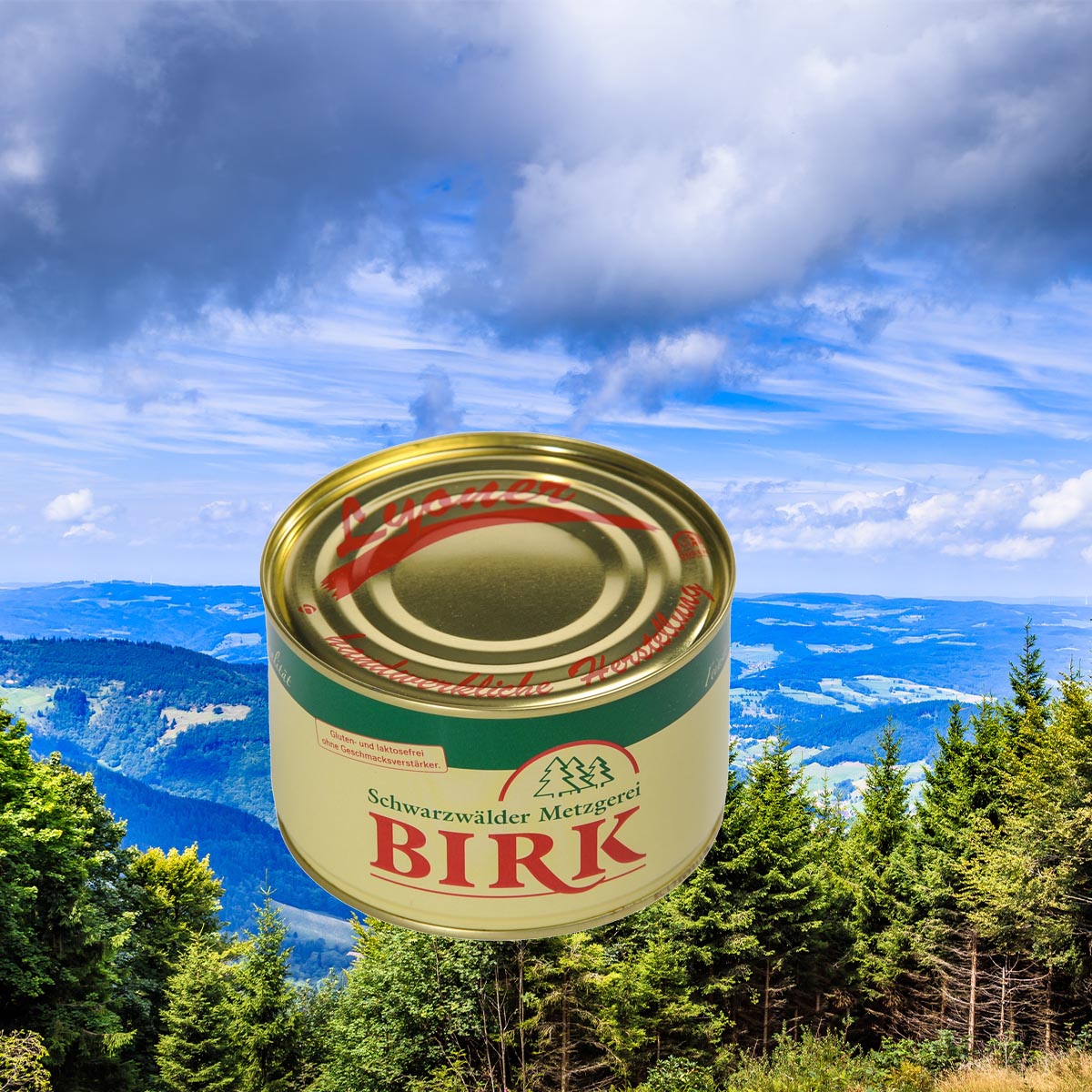 Schwarzwälder Metzgerei Birk Dosenwurst Lyoner aus eigener Herstellung