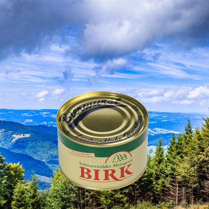 Schwarzwälder Metzgerei Birk Dosenwurst Bierwurst aus eigener Herstellung