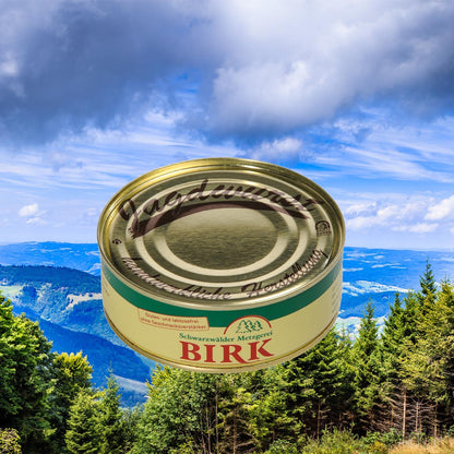 Schwarzwälder Metzgerei Birk Dosenwurst Jagdwurst - Traditioneller Genuss aus eigener Herstellung