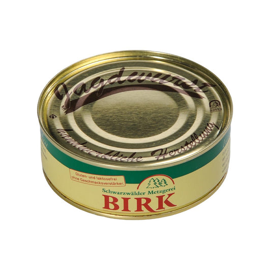 Schwarzwälder Metzgerei Birk Dosenwurst Jagdwurst - Traditioneller Genuss aus eigener Herstellung
