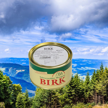 Schwarzwälder Metzgerei Birk Dosenwurst Lyoner mit Kalbfleisch aus eigener Herstellung