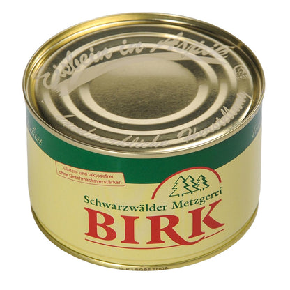 Schwarzwälder Metzgerei Birk Dosenwurst Eisbein aus eigener Herstellung