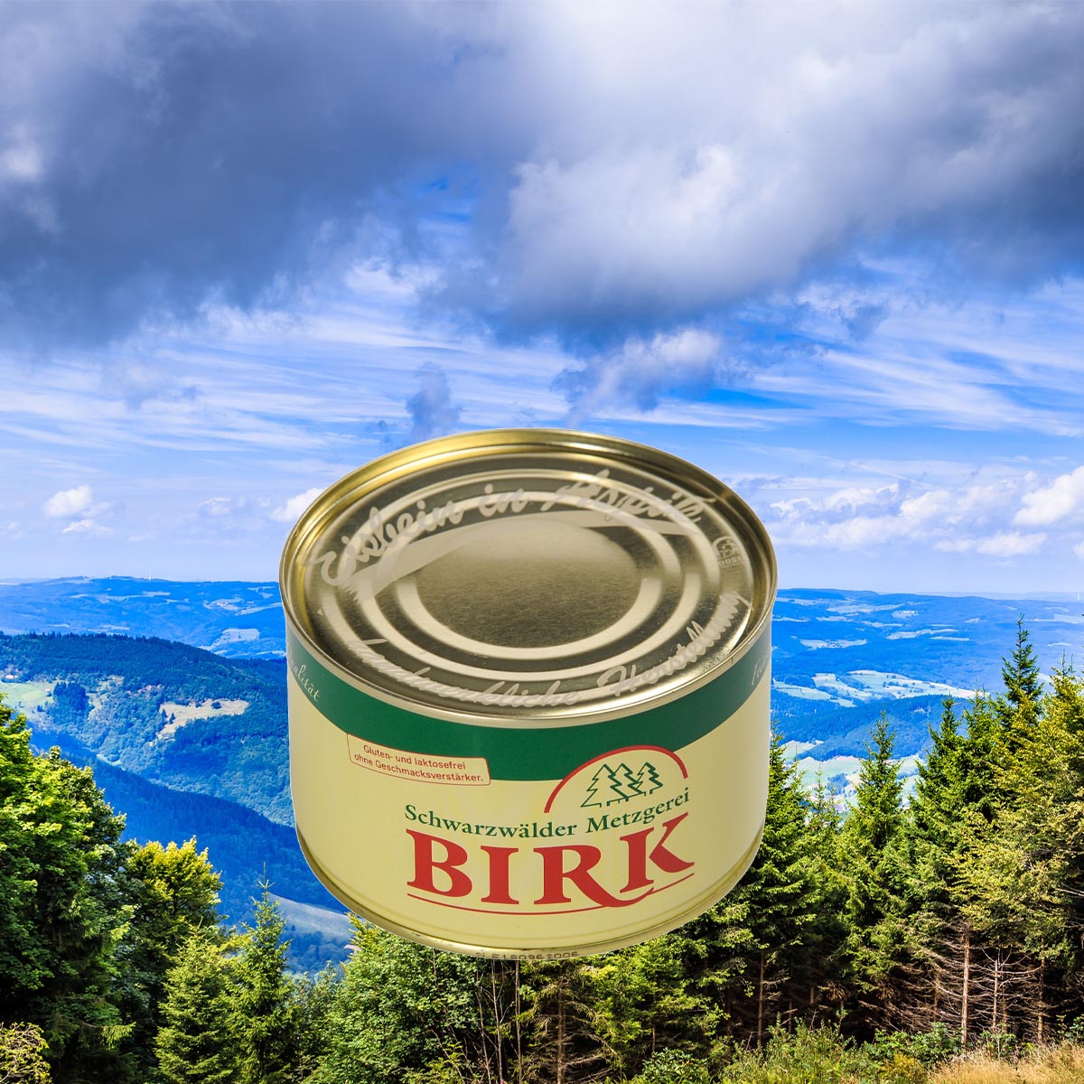 Schwarzwälder Metzgerei Birk Dosenwurst Eisbein aus eigener Herstellung