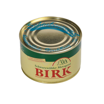 Schwarzwälder Metzgerei Birk Dosenwurst Schinkenwurst aus eigener Herstellung