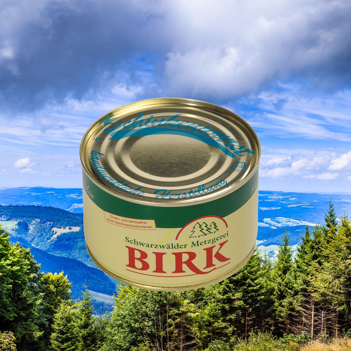 Schwarzwälder Metzgerei Birk Dosenwurst Schinkenwurst aus eigener Herstellung