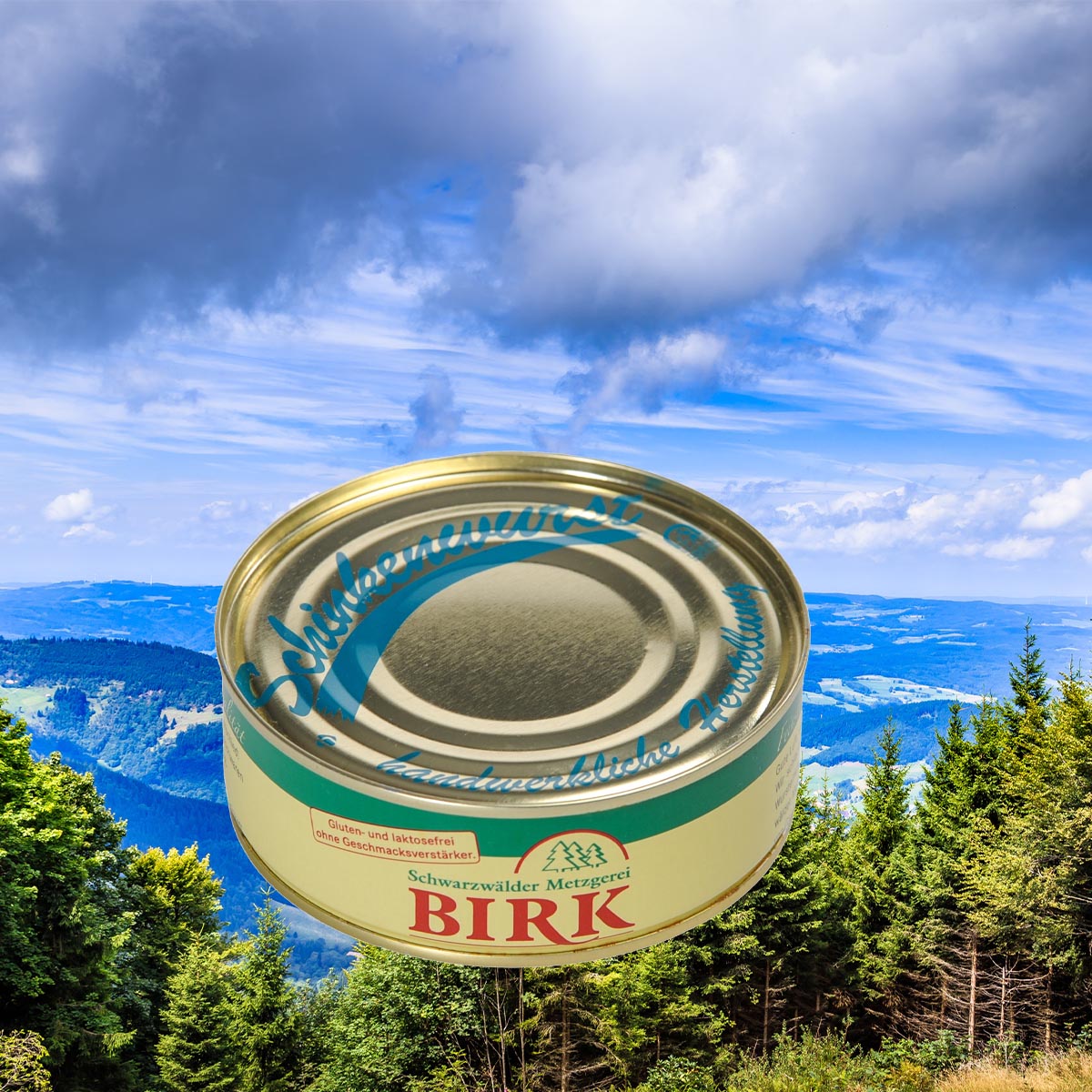 Schwarzwälder Metzgerei Birk Dosenwurst Schinkenwurst aus eigener Herstellung