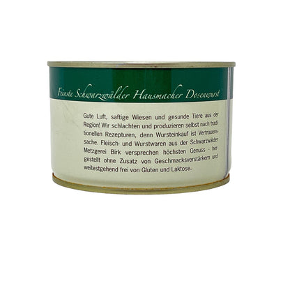 Schwarzwälder Metzgerei Birk Dosenwurst Feine Leberwurst aus eigener Herstellung