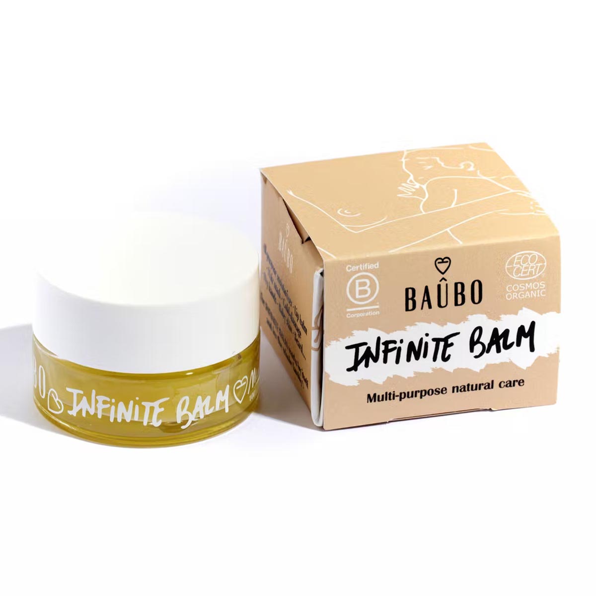 BAÛBO Infinite Balm Vulva und Körpercreme 15 ml 100 % natürlicher Herkunft aus Frankreich