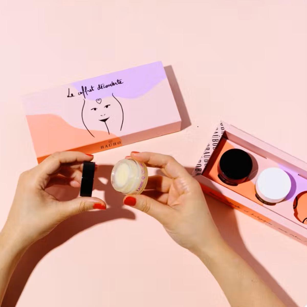 BAÛBO The Discovery Box Vulva und Körpercreme 3 x 15 ml 100 % natürlicher Herkunft