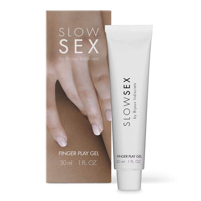 Bijoux Indiscrets SLOWSEX Finger play gel  Handgemachter Genuss 30ml