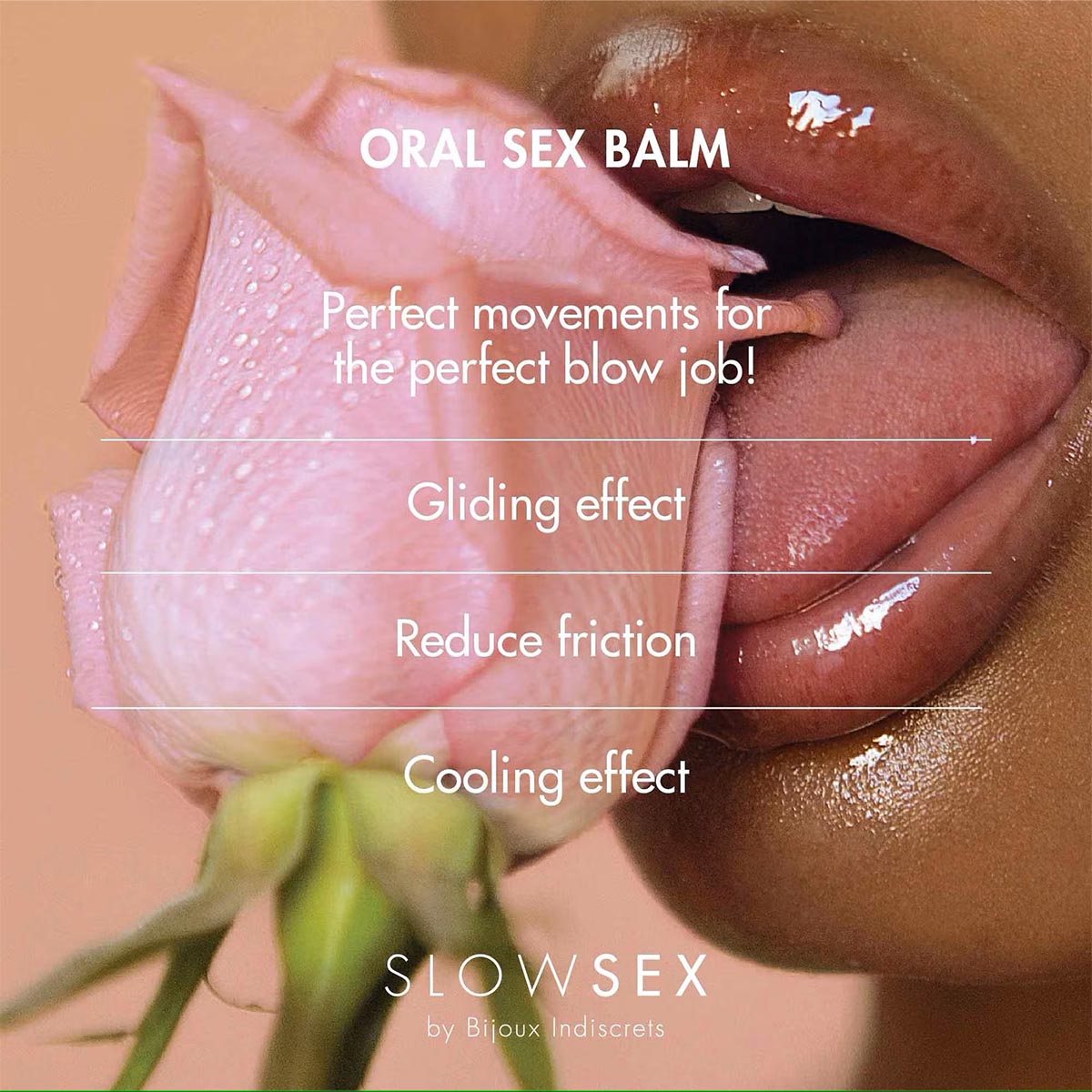 Bijoux Indiscrets SLOWSEX Oral Sex Balm Balsam für Oralverkehr