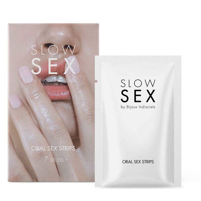 Bijoux Indiscrets Oral Strips superdünne Minzblätter schmelzen unter der Zunge