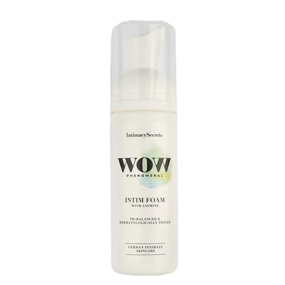 IntimacySecrets WOW Phenomenal Intim Foam Intimpflege Schaum mit Jasmin 150 ml