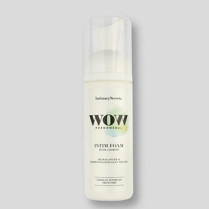 IntimacySecrets WOW Phenomenal Intim Foam Intimpflege Schaum mit Jasmin 150 ml