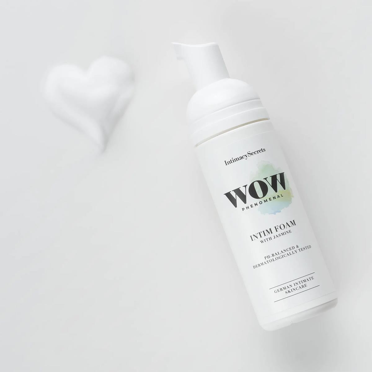 IntimacySecrets WOW Phenomenal Intim Foam Intimpflege Schaum mit Jasmin 150 ml