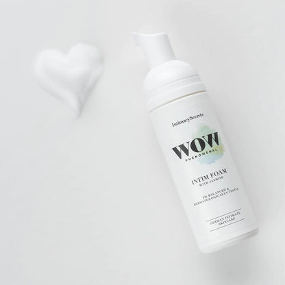 IntimacySecrets WOW Phenomenal Intim Foam Intimpflege Schaum mit Jasmin 150 ml