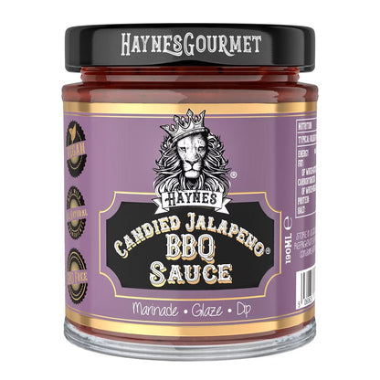 Haynes Gourmet Candied Jalapenos 3er Set Summer Bundle SCHARF - Süße, Würze und Intensive Schärfe in Perfekter Harmonie